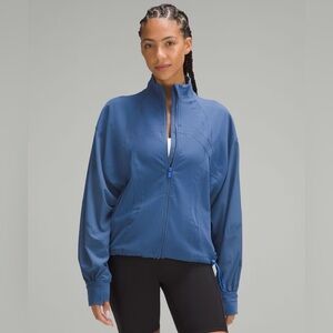 Lululemon Define Relaxed-Fit Jacket Luon Pitch Blue Full Zip - Size 8